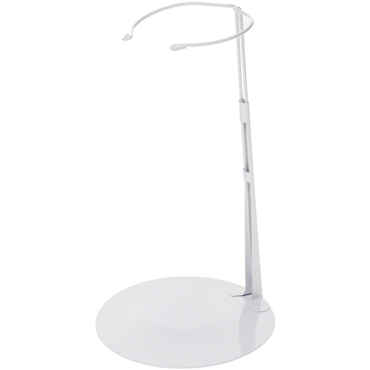 Kaiser 3701 White Adjustable Doll Stand, fits 20 to 30 inch Dolls, waist width adjusts from 4 to 4.75 inches